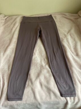 High-Waist Gray Taupe Leggings